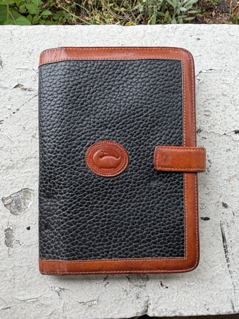Dooney & Bourke Vintage USA 90s Travelers Organizer Planner Journal Notebook